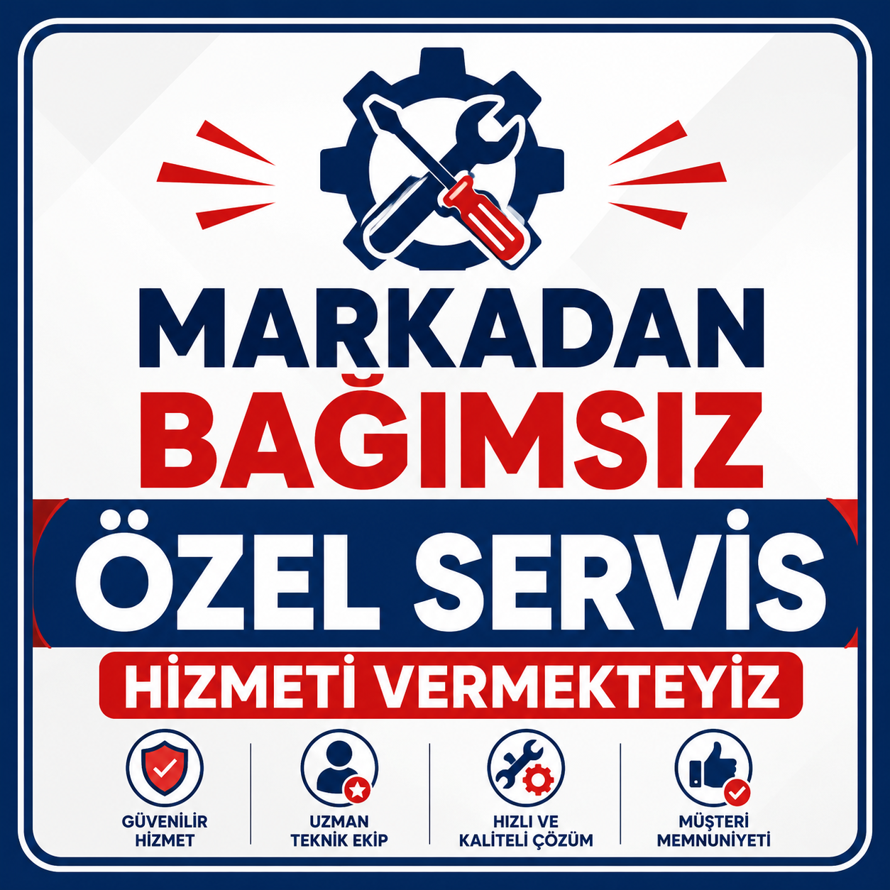 Çekmeköy Teknik Servisi markadan bağımsız özel servis hizmeti